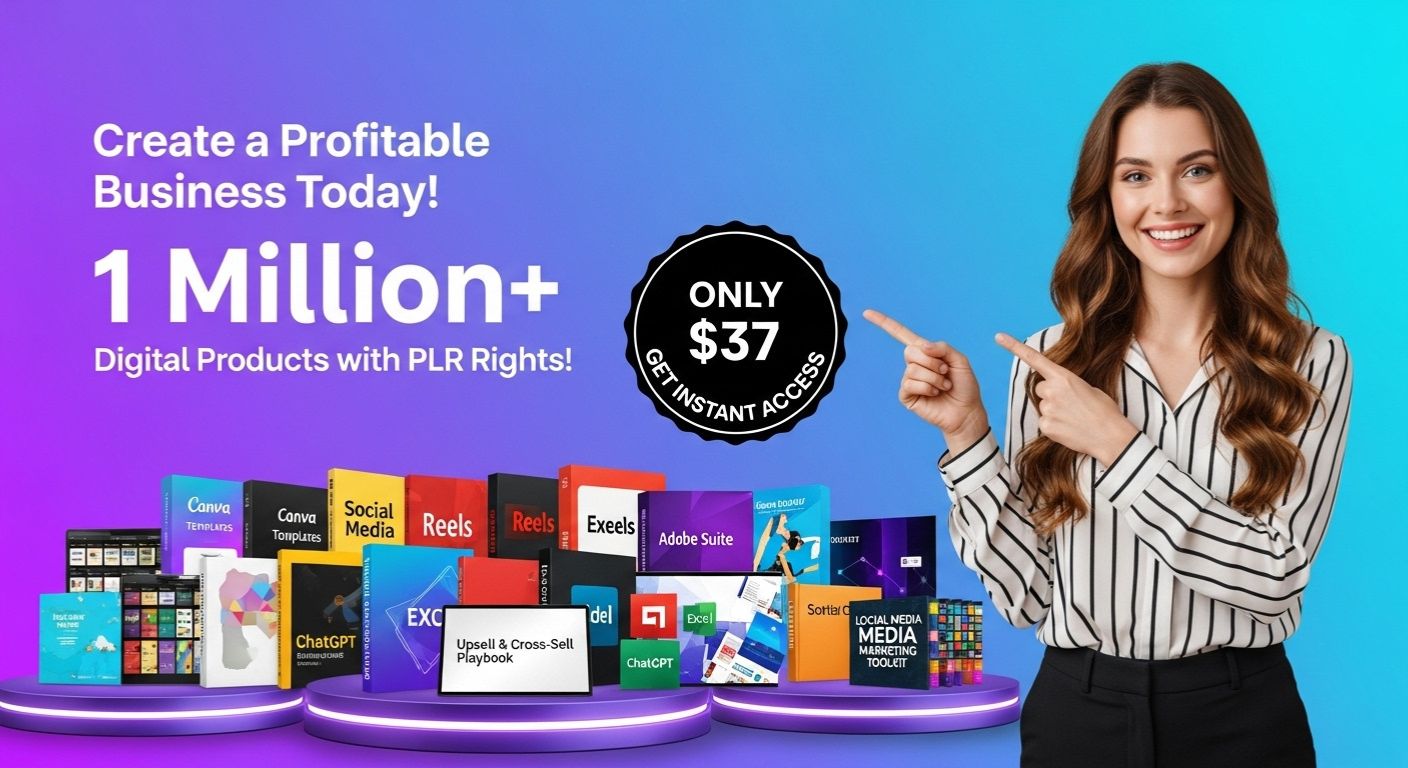1 Million+ Digital Products with PLR Rights